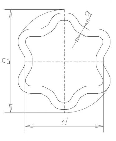 Rura zewn. wału S5 L=1040