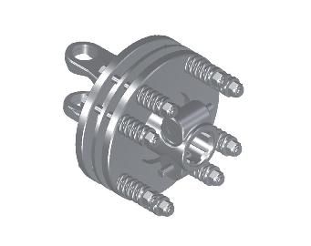 Sprzęgło cierne C401B-500Nm