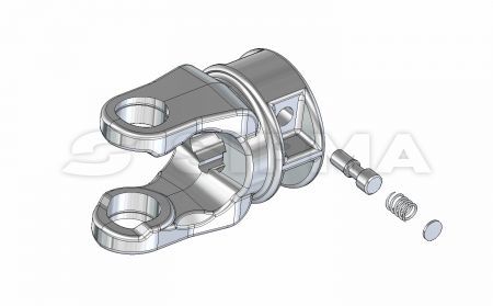 Widłak przegubu IV  Z6, 1 3/8"